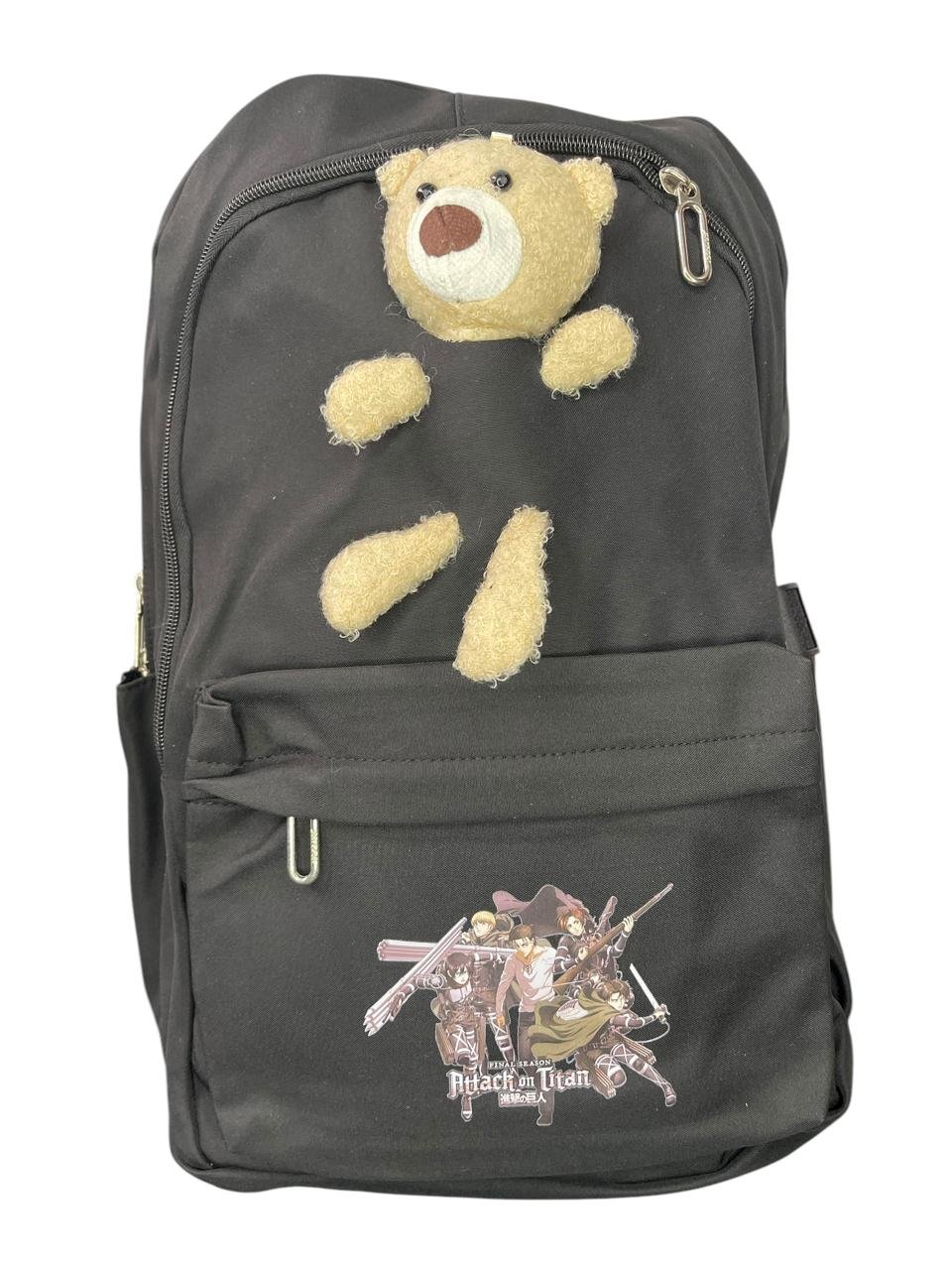 Maleta Con Osito Diseño Attack On Titan