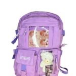 Maleta Morada Black Pink + Peluche