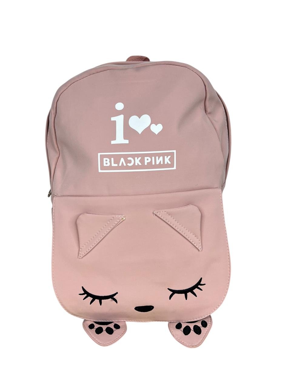 Maleta Gato Rosado Black Pink