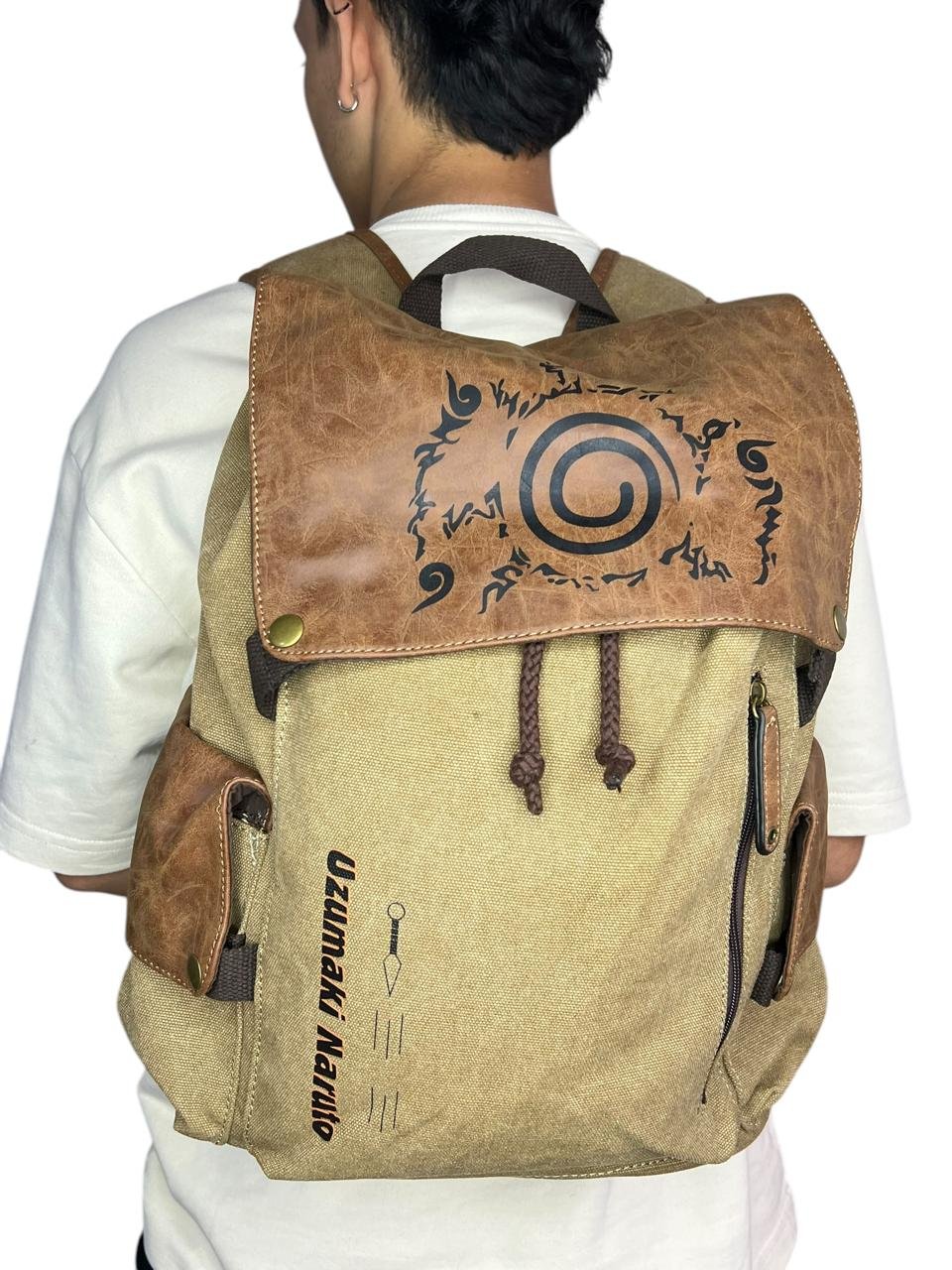 Maleta Símbolo Sello De Maldición Naruto - Imagen 4