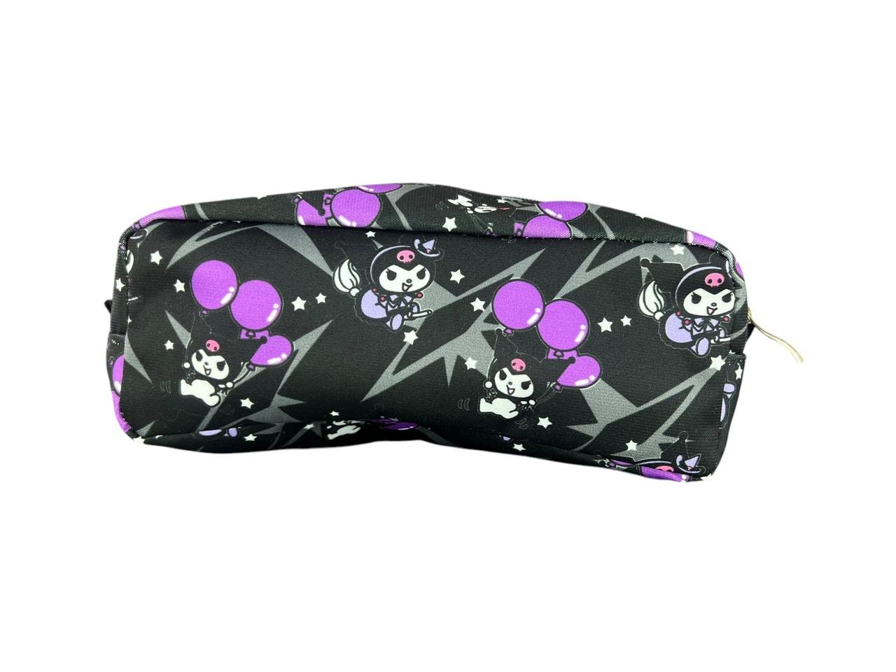 Cartuchera Estampada Negro Kuromi Globo