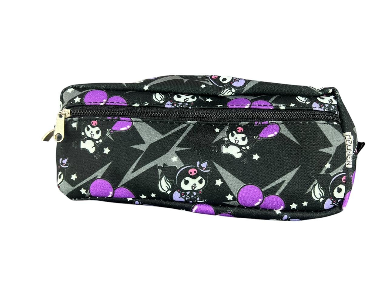 Cartuchera Estampada Negro Kuromi Globo - Imagen 2