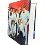 Cuaderno Argollado Cantantes Ropa Elegante Bts