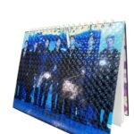 Cuaderno Argollado Cantantes Bts Azul