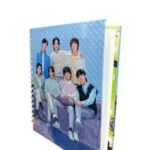 Cuaderno Argollado Bts Azul