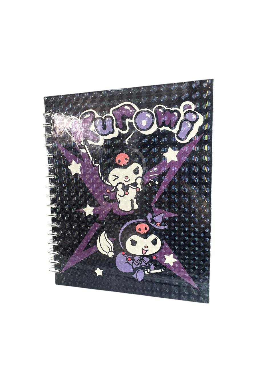 Cuaderno Argollado Negro Kuromi Sanrio - Imagen 3