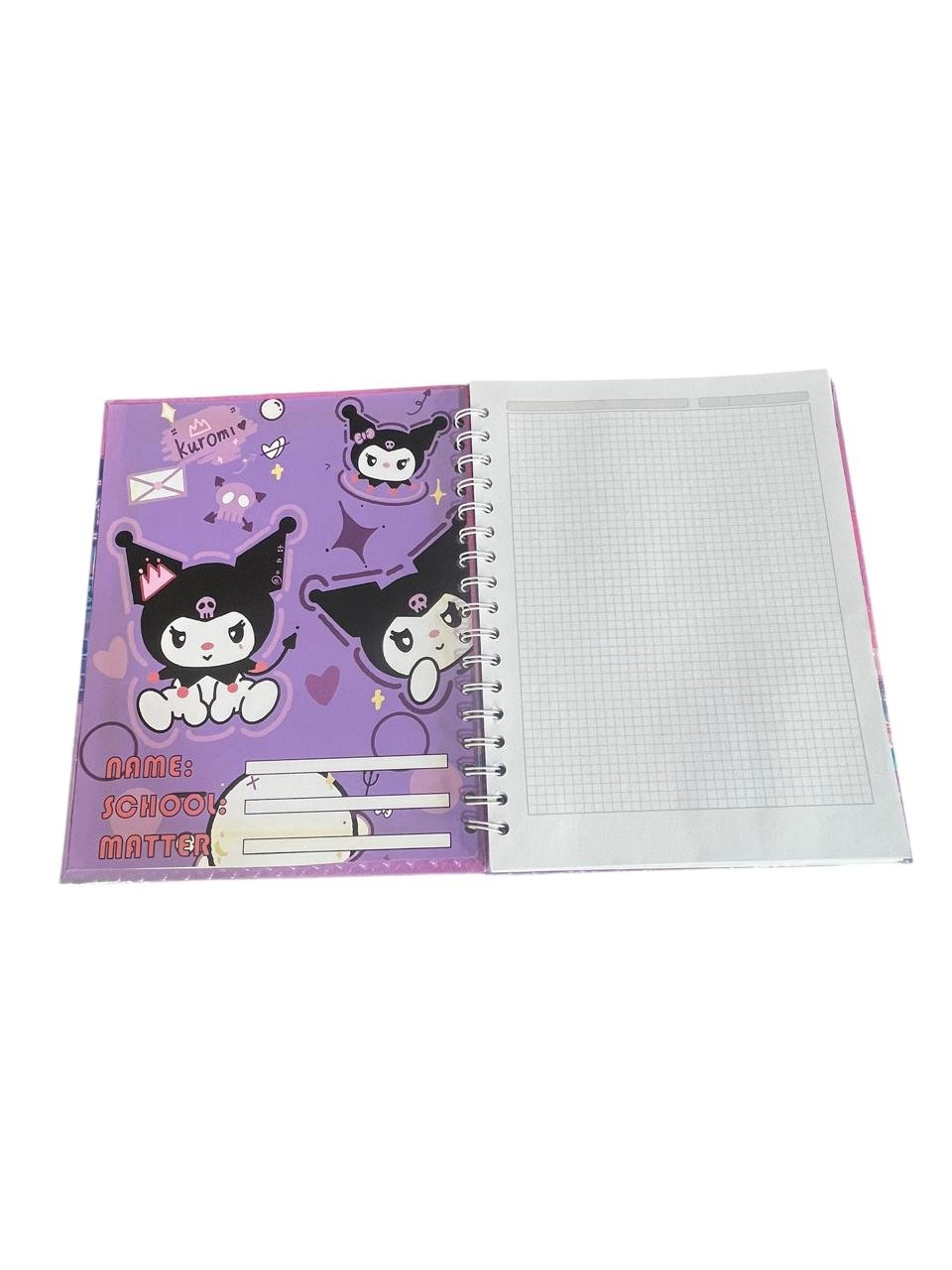Cuaderno Argollado Kuromi Caminando Sanrio - Imagen 2