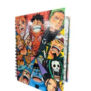 Cuaderno Argollado Cara Personajes One Piece