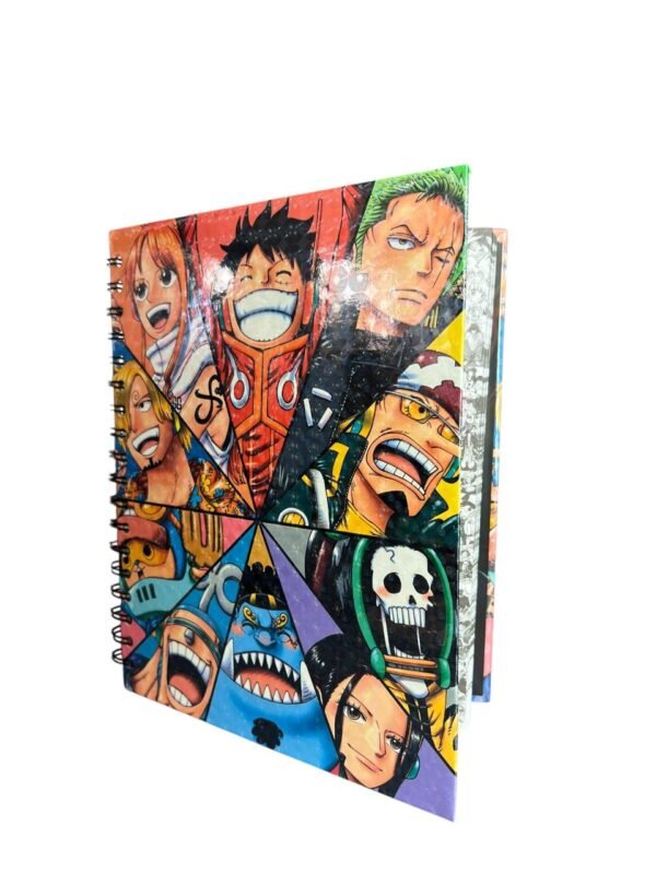 Cuaderno Argollado Cara Personajes One Piece