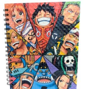Cuaderno Argollado Cara Personajes One Piece - Imagen 2