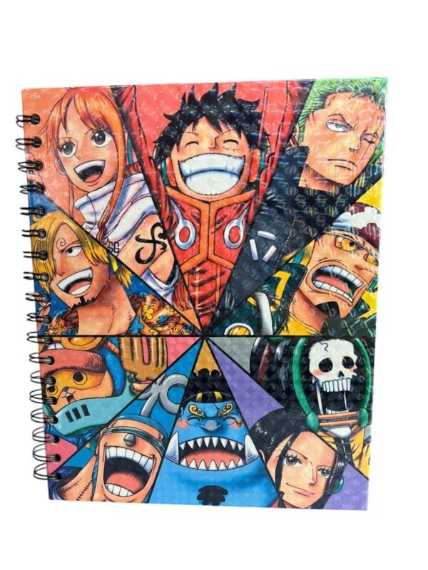 Cuaderno Argollado Cara Personajes One Piece - Imagen 2