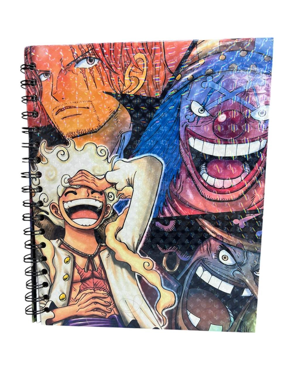 Cuaderno Argollado Luffy Buggy One Piece - Imagen 2