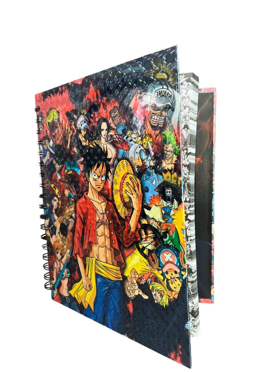 Cuaderno Argollado Personajes One Piece