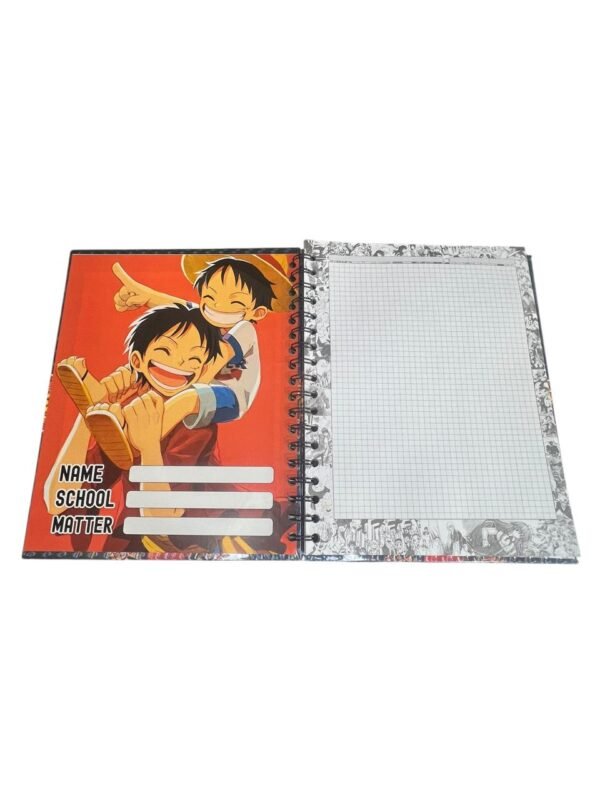 Cuaderno Argollado Cara Personajes One Piece - Imagen 3