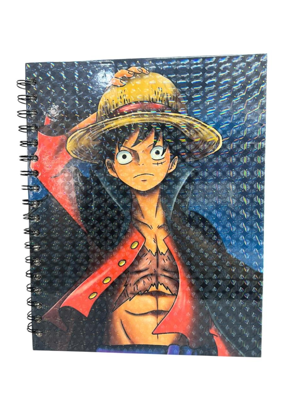 Cuaderno Argollado Luffy Cogiendo Sombrero One Piece - Imagen 3