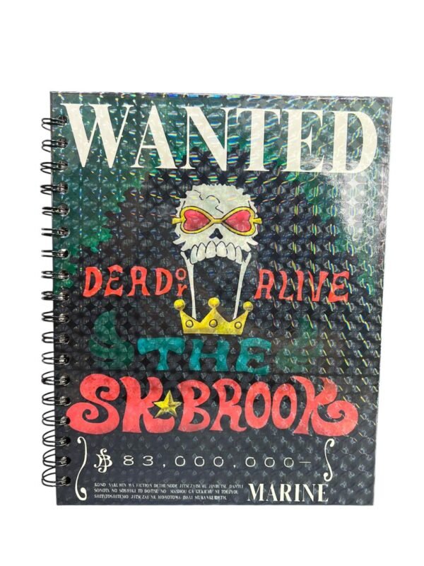 Cuaderno Argollado Sk.Brook One Piece - Imagen 4