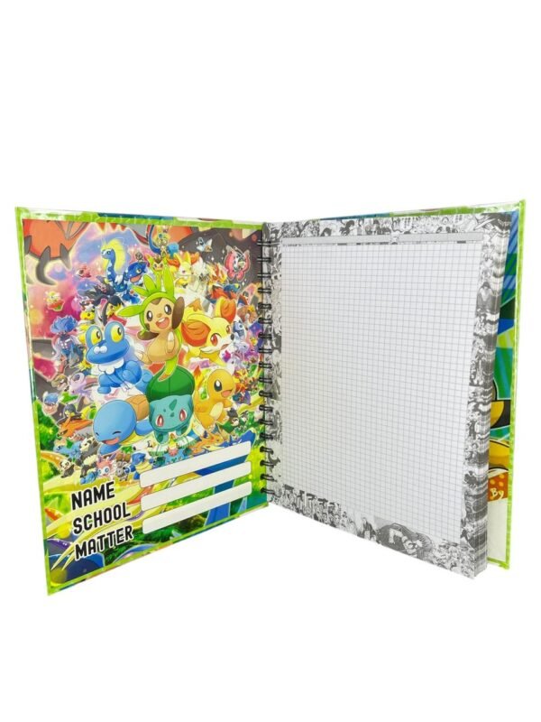 Cuadernos Argollados Ahs y Gengar Pokemon - Imagen 3