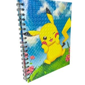 Cuadernos Argollados Pikachu