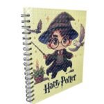 Cuadernos Argollados Harry Con Varita Harry Potter
