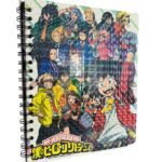 Cuaderno Argollado Personajes My Hero Academy
