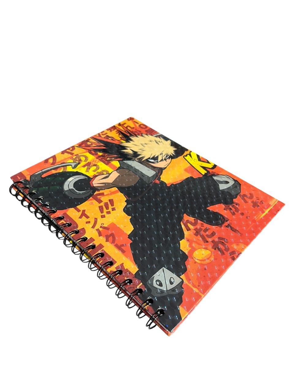 Cuaderno Argollado Bakugo Pose Pelea My Hero Academy - Imagen 3
