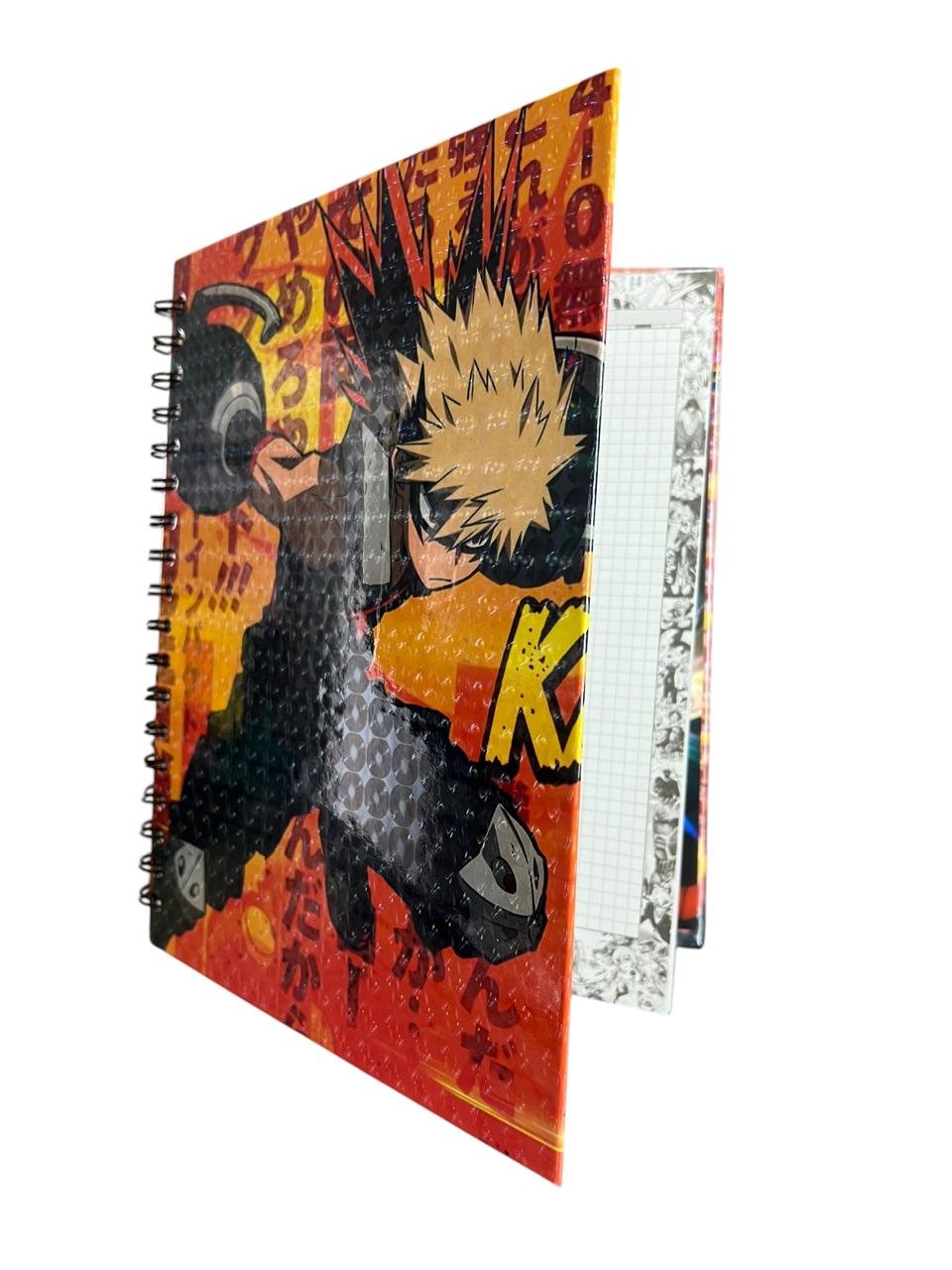 Cuaderno Argollado Bakugo Pose Pelea My Hero Academy - Imagen 2