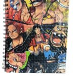 Cuaderno Argollado Luffy Capa Negra One Piece
