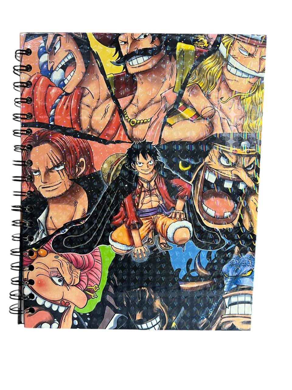 Cuaderno Argollado Luffy Capa Negra One Piece