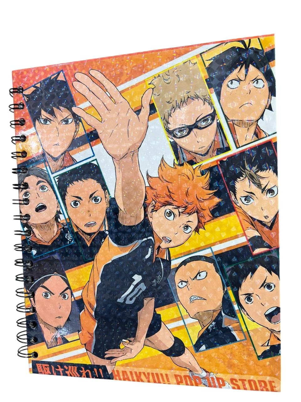 Cuadernos Argollados Haikyuu
