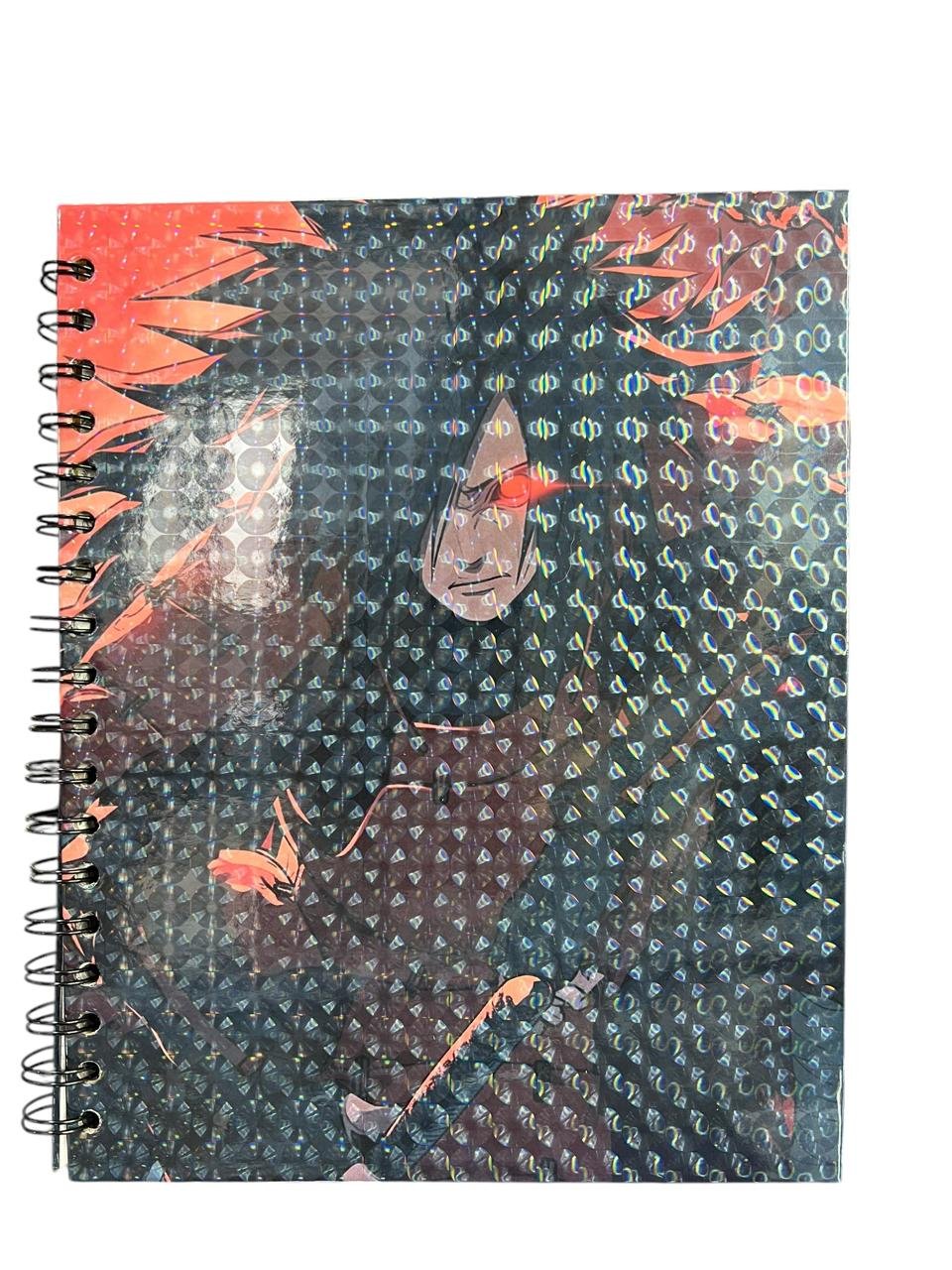 Cuadernos Argollados Madara Uchiha Naruto Shippuden