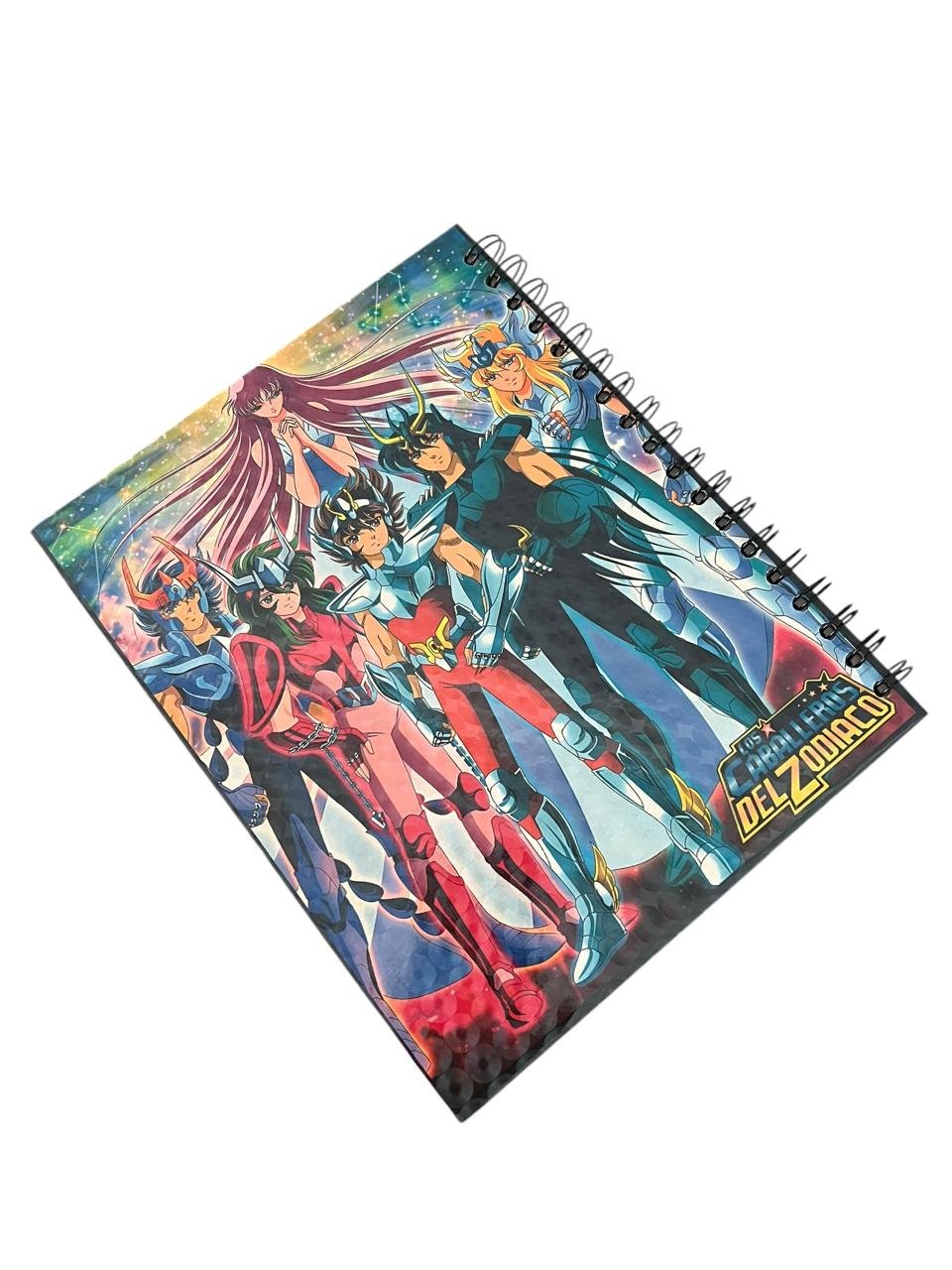 Cuadernos Argollados Caballeros Del Zodiaco - Imagen 3