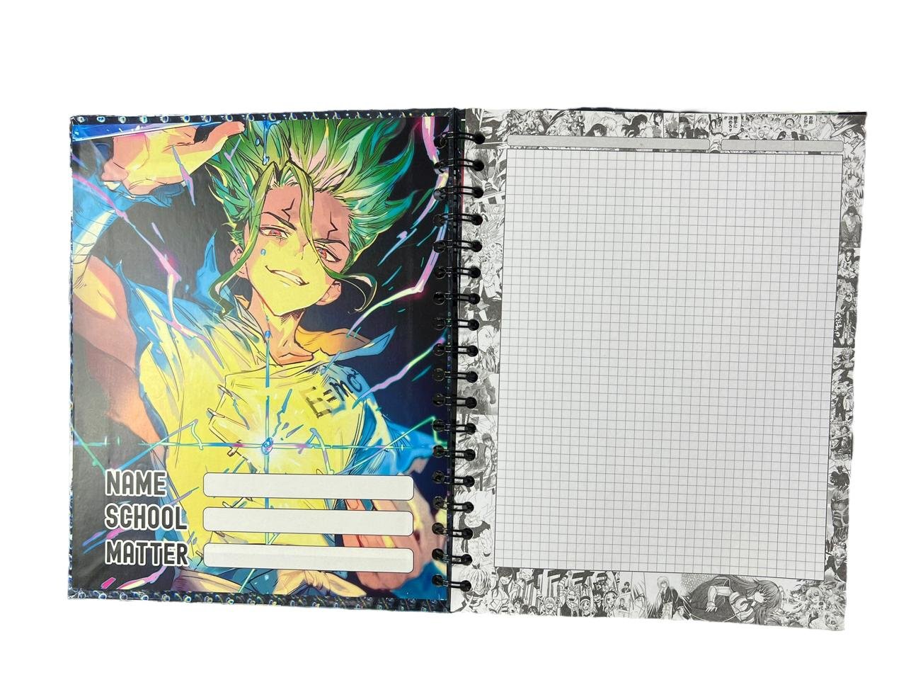 Cuaderno Argollado Personajes Dr Stone - Imagen 6