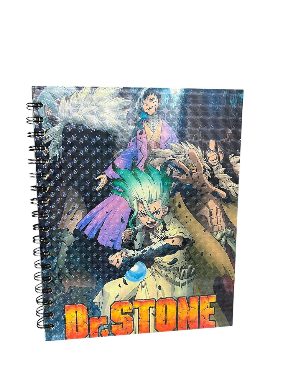 Cuadernos Argollado Una Materia Personajes Dr Stone 0.4 - Imagen 2