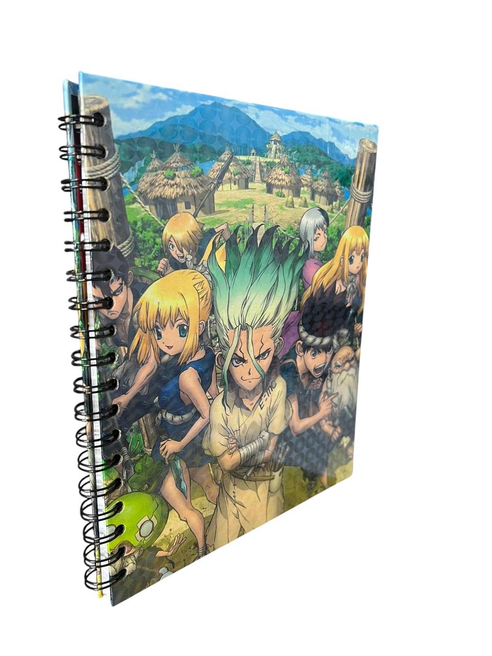 Cuaderno Argollado Personajes Dr Stone