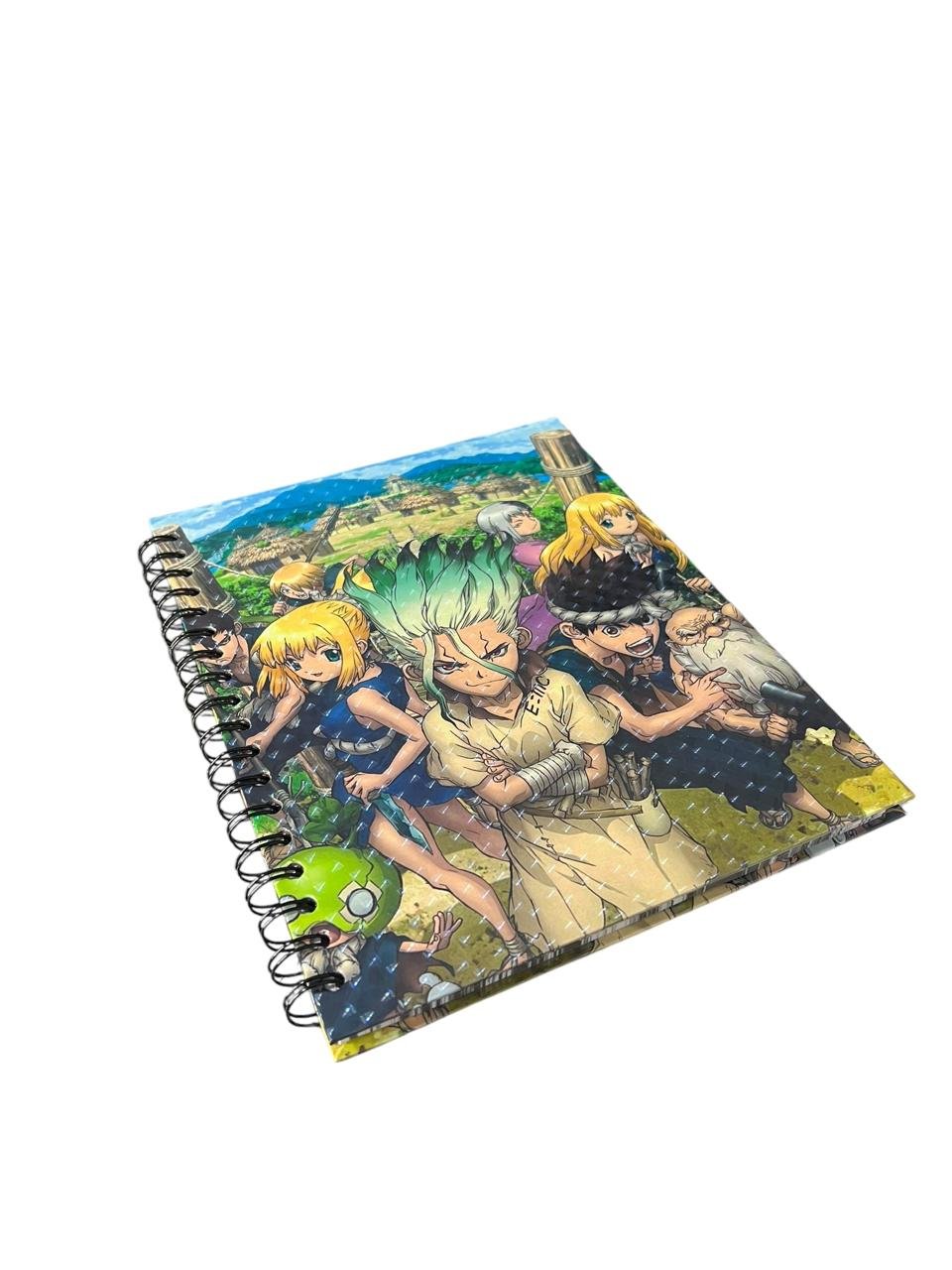 Cuaderno Argollado Personajes Dr Stone - Imagen 2