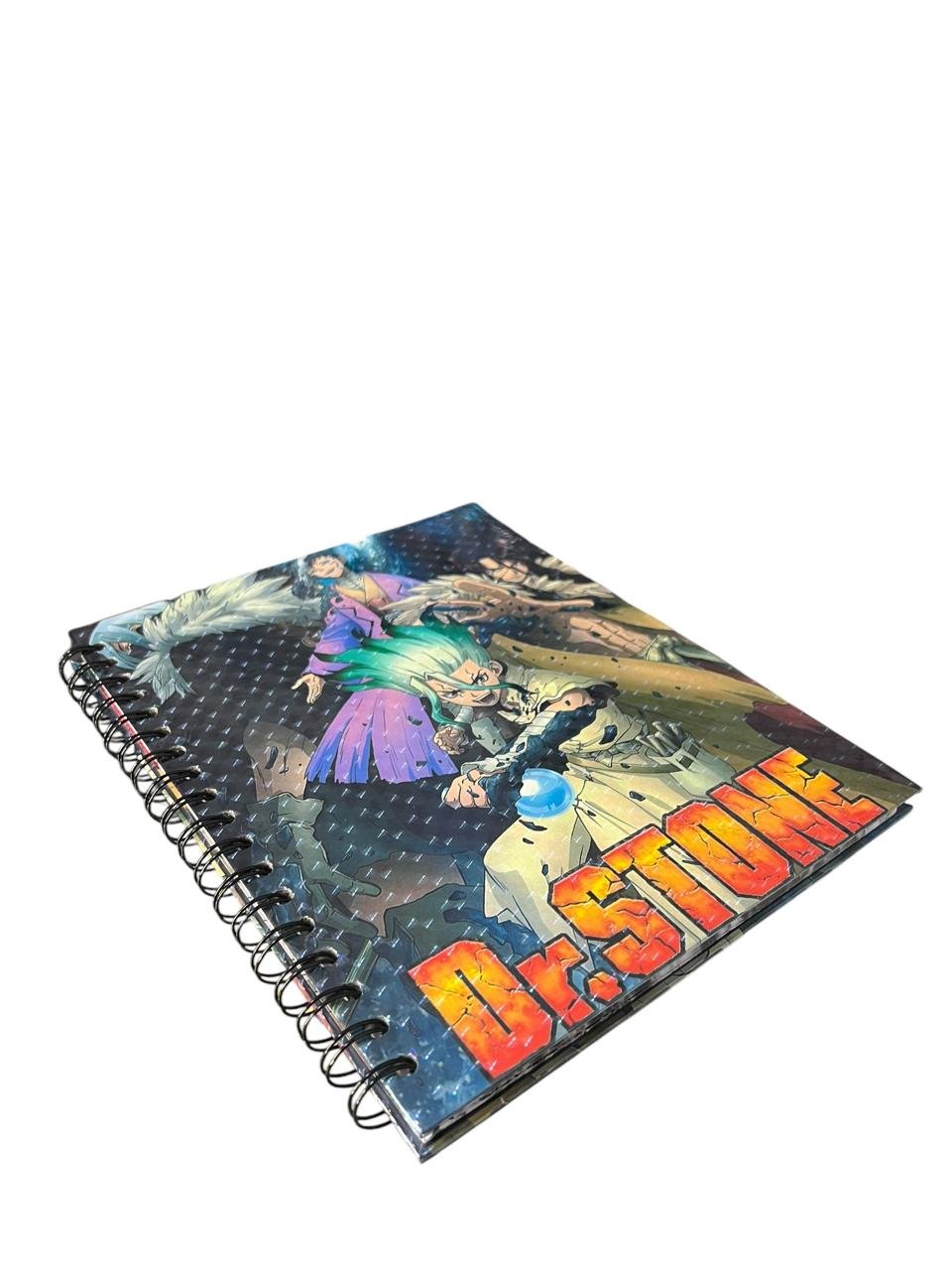 Cuadernos Argollado Una Materia Personajes Dr Stone 0.4 - Imagen 3
