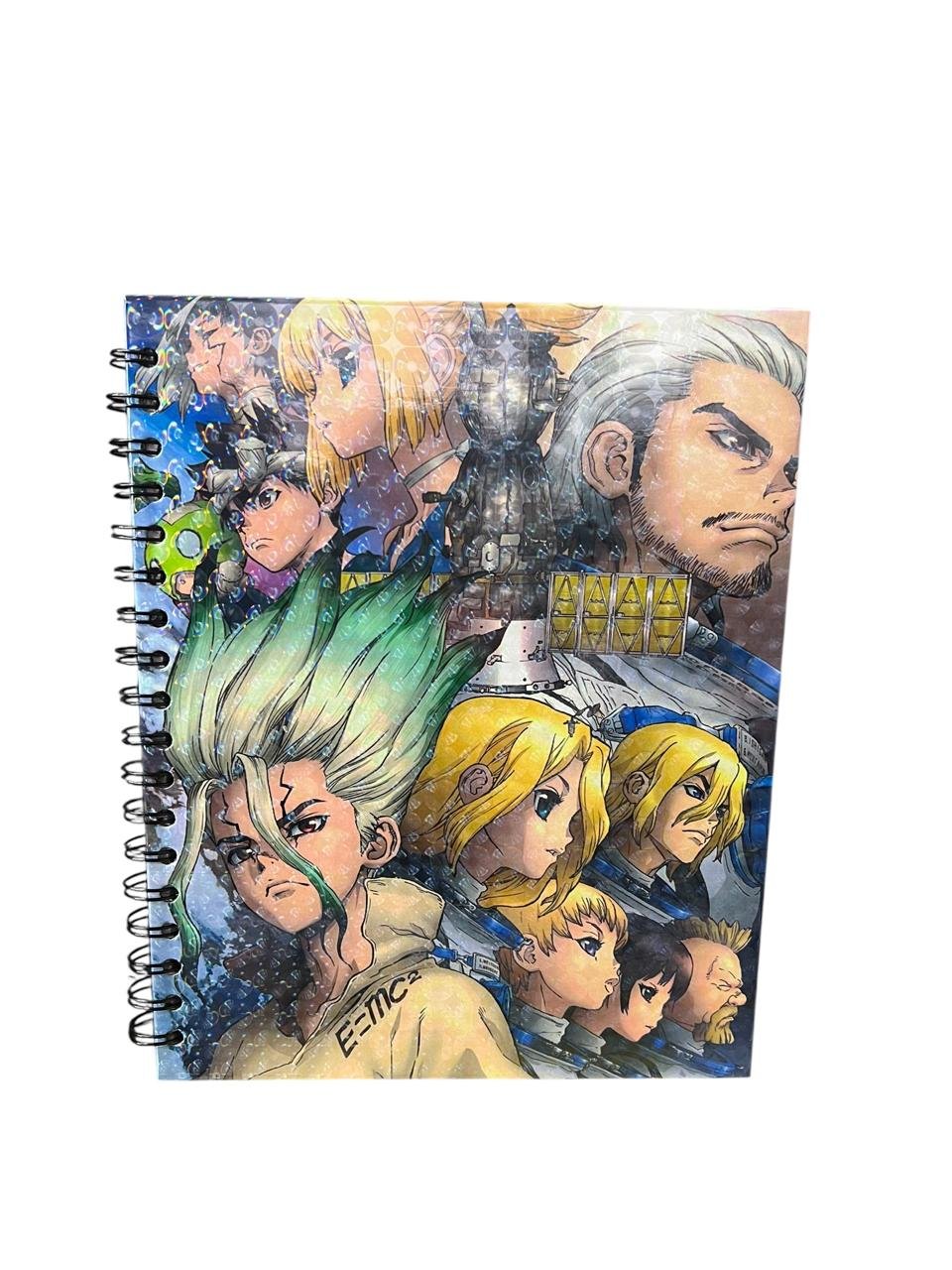 Cuadernos Argollado Una Materia Personajes Dr Stone 0.3 - Imagen 2