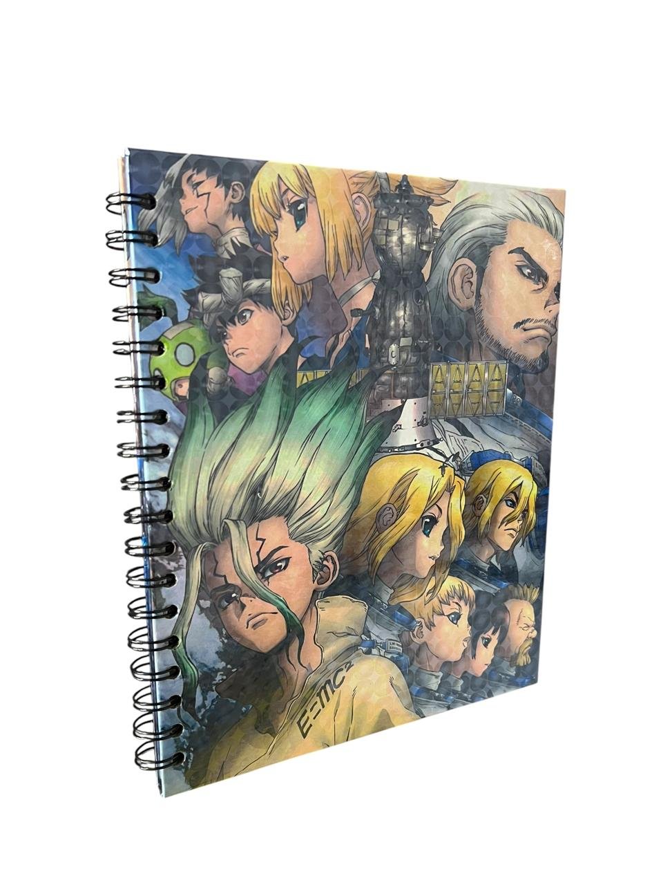Cuadernos Argollado Una Materia Personajes Dr Stone 0.3