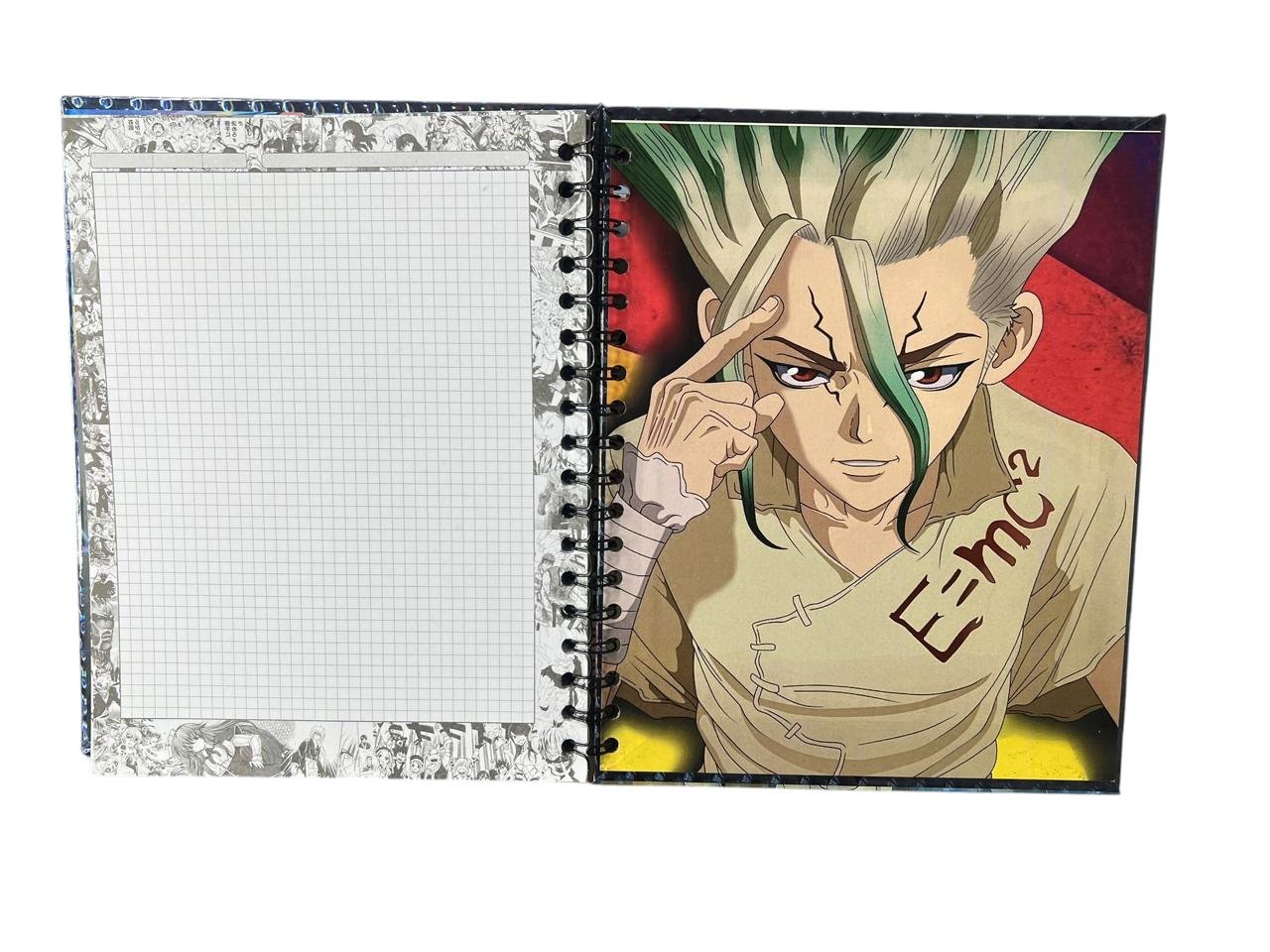 Cuaderno Argollado Personajes Dr Stone - Imagen 5