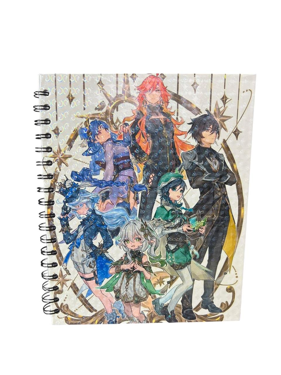 Cuaderno Argollado Personajes Genshin Impact - Imagen 3
