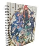 Cuaderno Argollado Personajes Genshin Impact