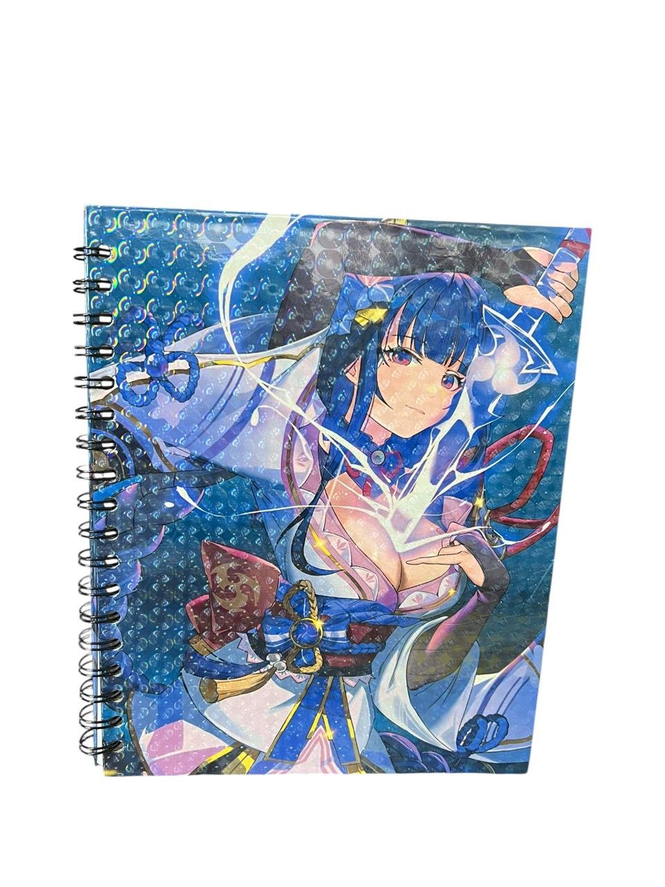 Cuaderno Argollado Raiden Shogun Espada Genshin Impact - Imagen 2
