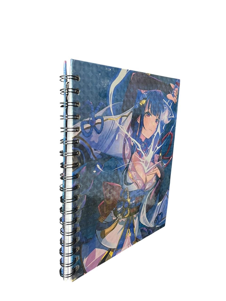 Cuaderno Argollado Raiden Shogun Espada Genshin Impact