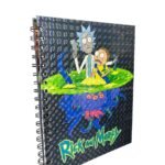 Cuadernos Argollados Portal Rick And Morty