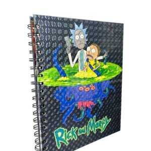 Cuadernos Argollados Portal Rick And Morty