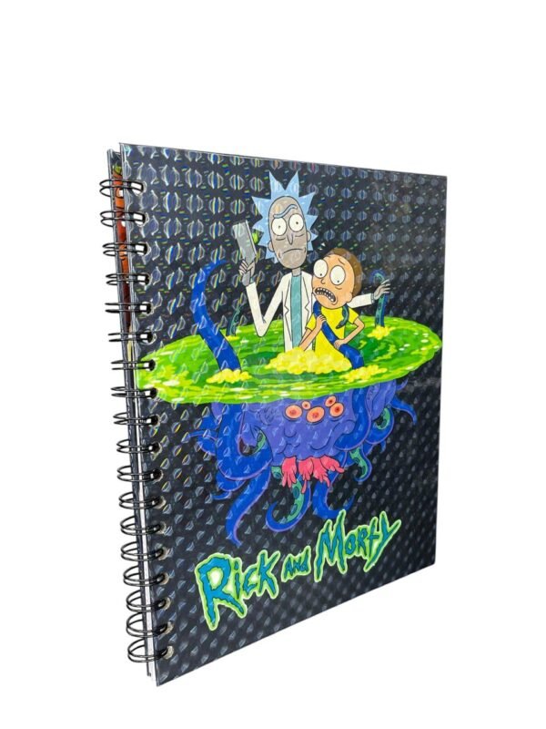 Cuadernos Argollados Portal Rick And Morty
