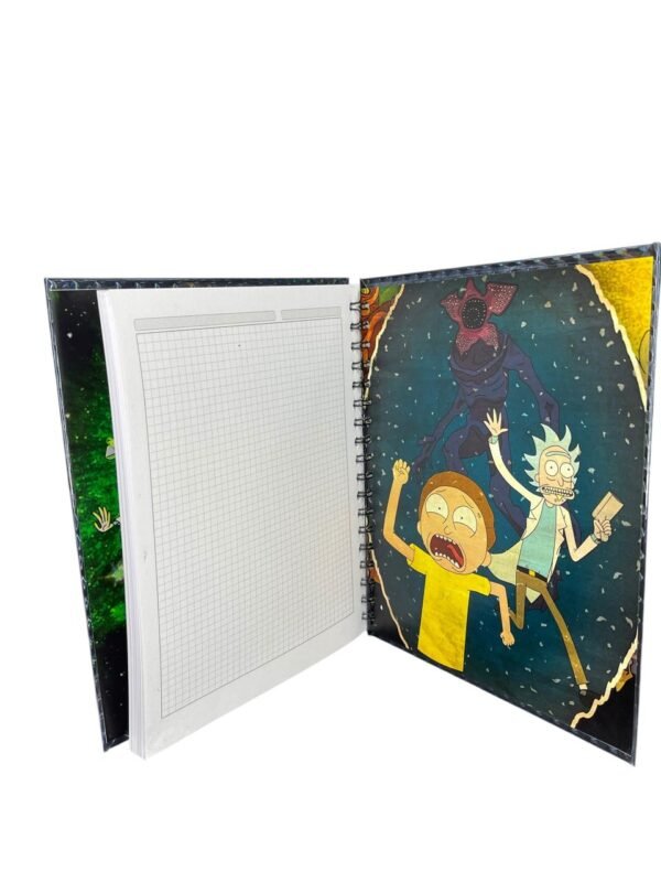 Cuadernos Argollados Portal Rick And Morty - Imagen 3