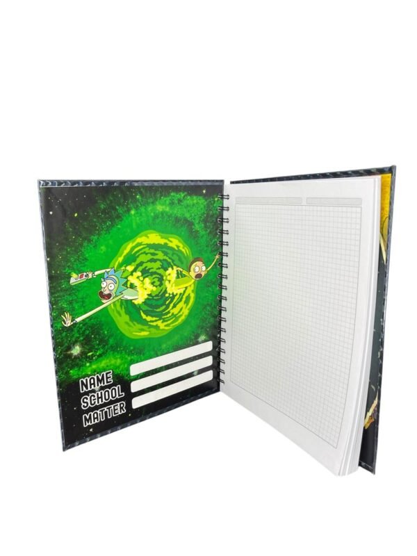 Cuadernos Argollados Portal Rick And Morty - Imagen 4