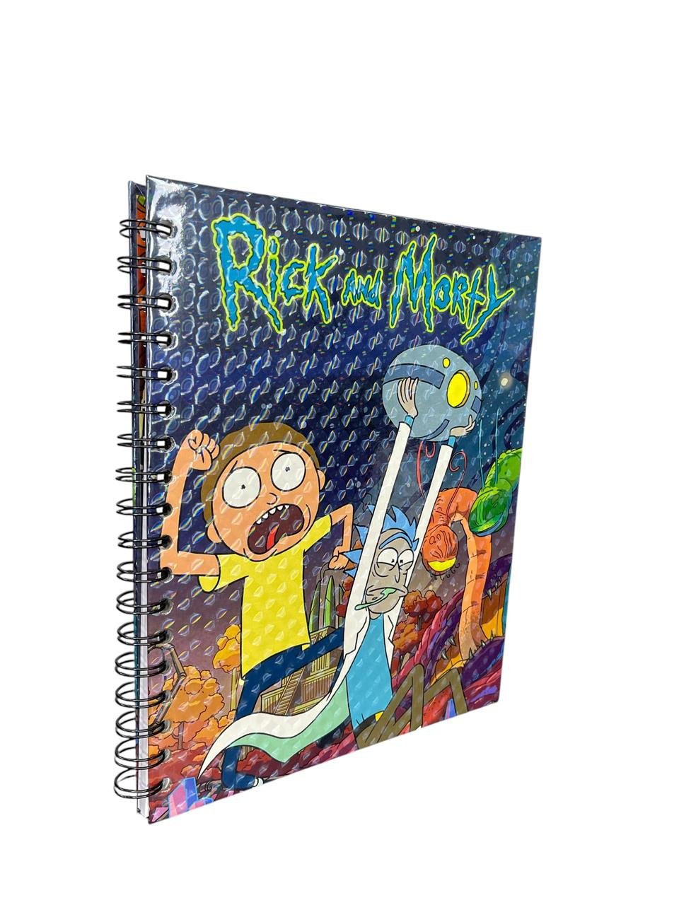 Cuadernos Argollados Rick And Morty
