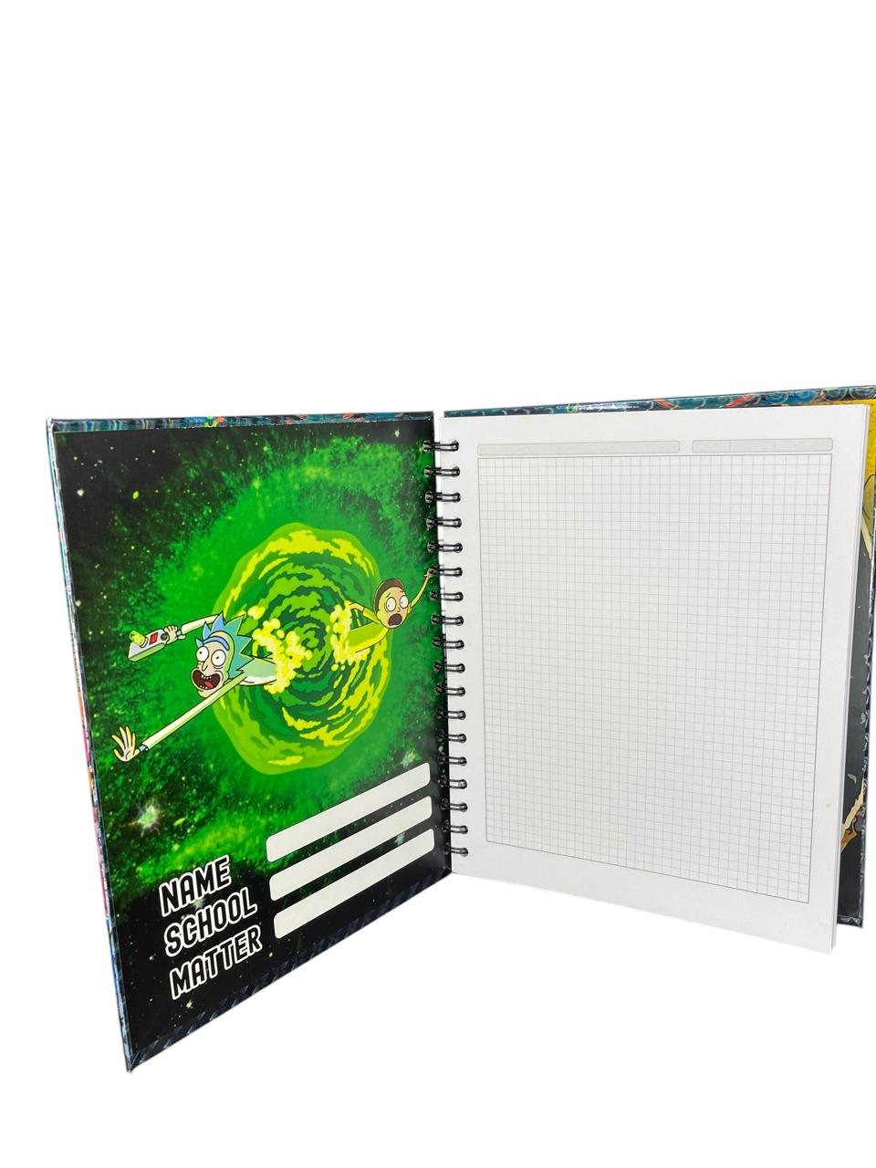 Cuadernos Argollados Rick And Morty - Imagen 4